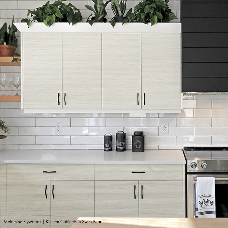 world class laminate inc plywood series  - kitchen cabinet in swiss pear